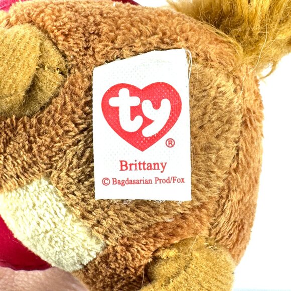 Ty Beanie Babies Alvin Theodore Brittany Chipette Plush Lot 2012 Read - Picture 15 of 16